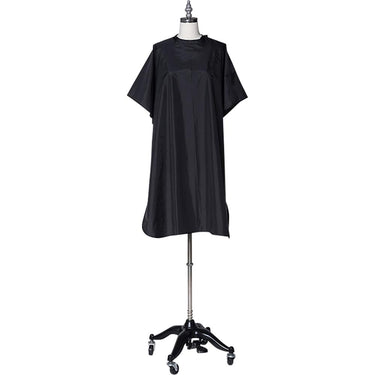 Fromm Apparel Studio Hairstyling Cape - Snap Closure - Black / 54"L x 36"W