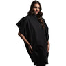 Fromm Apparel Studio Hairstyling Cape - Snap Closure - Black / 54"L x 36"W
