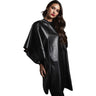 Fromm Apparel Studio Premium All Purpose Cape - Snap Closure - Black / 44"W x 54"L