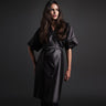Fromm Apparel Studio Premium Gunmetal Cover Up - Adjustable Belt Closure - Gunmetal