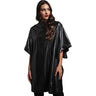 Fromm Apparel Studio Premium Gunmetal Shampoo Cape - Snap Closure - Gunmetal Gray / 54"L x 44"W