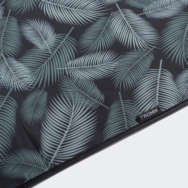Fromm Apparel Studio Premium Hairstyling Cape - Snap Closure - Palm Leaves Pattern / 58"L x 44"W