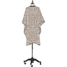 Fromm Cheetah Hairstyling Cape - Cheetah Print - Snap Closure / 44"W x 58"L
