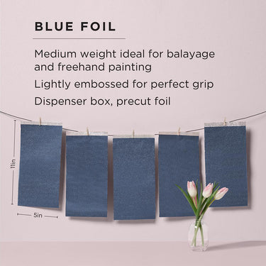 Fromm Color Studio Blue Pop-Up Foil - 5" x 11" / 500 Pack