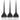 Fromm Color Studio Feather Tint Brush 2.25" / 3 Pack (The Noir Collection)
