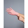 Fromm Color Studio Pink Nitrile Gloves - MEDIUM / 100 Pack