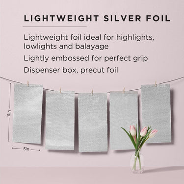 Fromm Color Studio Silver Pop-Up Foil - 5" x 11" / 500 Pack