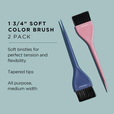 Fromm Color Studio Soft Tint Brush 1.75" / 2 Pack