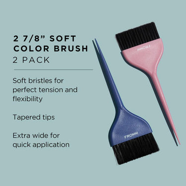 Fromm Color Studio Soft Tint Brush 2 7/8" / 2 Pack