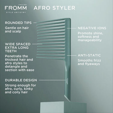 Fromm Curl Studio Afro Styler Rake Comb