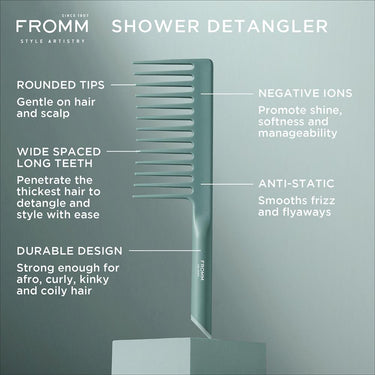 Fromm Curl Studio Shower Detangler Comb