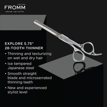 Fromm Explore 5.75" 28-Tooth Thinning Shear