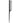 Fromm Style Artistry 9.25" Carbon Rat Tail Comb