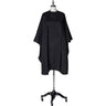 Fromm XL Hairstyling Cape - Black - Snap Closure / 54"W x 64"L