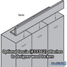 Front Filler - Fascia - for Designer Lockers by Salsbury – Black by Salsbury