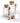 Frosted Apothecary Jars with Caps and Spoons - Medium - 200 mL. / 36 Pack - Individually Wrapped