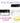 Frosted Jars with Black Cap and Writeable Labels - 0.33 oz. / 350 Pack