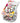 Fruit Scentsations Lip Balm Fish Bowl / 24 Lip Balms - (8) Raspberry Rush + (8) Peach Paradise + (8) Coconut Dream.
