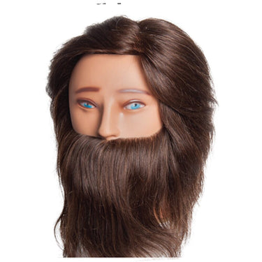 Gavin Male 60% Human - 40% Camel Hair Bearded Manikin Head by Diane Mannequins