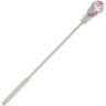 Gel, Nail Art Pigment Powder Spatula Mixer - Pink - Each