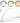 Gelaxy Half Moon LED Manicure Lamp - White