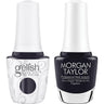 Gelish & Morgan Taylor Duo - Night After Night / 0.5 oz. Each