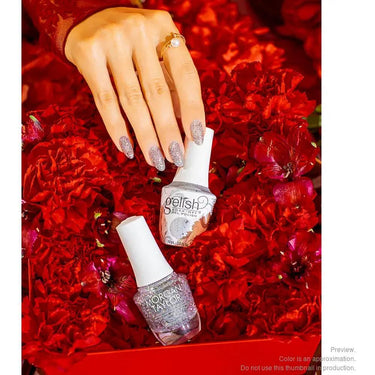 Gelish & Morgan Taylor Trio - Floral Wonderland - Crystal Snowdrop