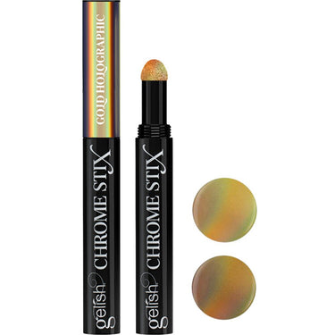 Gelish Chrome Stix - GOLD HOLOGRAPHIC - Add a Gorgeous Chrome Finish to Your Gel Polish Manicure