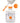 Gelish Color Coat: Orange Cream Dream / 0.5oz. - 15mL. - Gelish Soak Off Gel Nail Polish by Nail Harmony