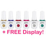 Gelish Soak Off Gel Polish - A Fuzzy Feeling Collection / 6 Piece Display