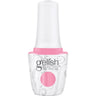 Gelish Soak-Off Gel Polish - Pure Beauty Collection - Bed Of Petals - A bright pink cr&egrave;me shade for work and casual settings / 0.5 oz. - 15 mL.