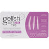 Gelish Soft Gel Tips - MEDIUM COFFIN / 550 Full Coverage Clear Soft Gel Tips - 50 Each of 11 Perfect Fit Sizes
