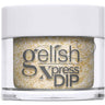 Gelish Xpress Dip - All That Glitters Is Gold / 43g - 1.5 oz.