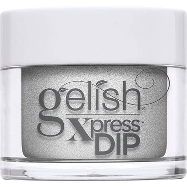 Gelish Xpress Dip - Disney Villains Collection - Fashion Above All - Silver Metallic (Cruella de Vil) / 43g - 1.5 oz.