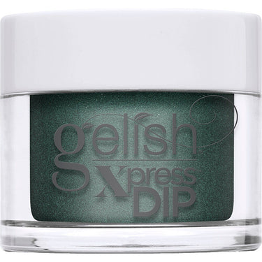 Gelish Xpress Dip - Disney Villains Collection - Mistress Of Mayhem - Emerald Glitter (Maleficent) / 43g - 1.5 oz.
