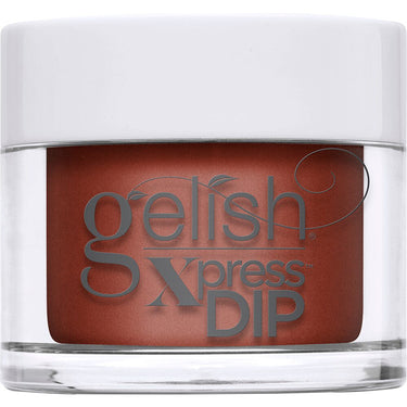 Gelish Xpress Dip - No Boundaries Collection - Afternoon Escape (Burnt Orange Creme) / 1.5 oz.