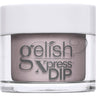 Gelish Xpress Dip - No Boundaries Collection - Keep ‘Em Guessing (Taupe Creme) / 1.5 oz.