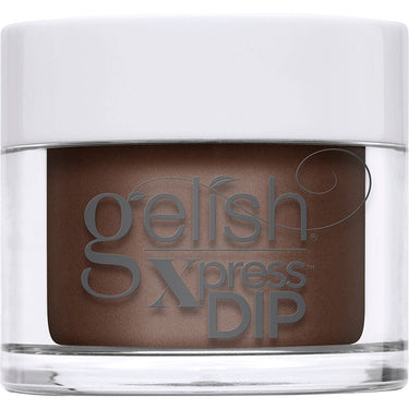 Gelish Xpress Dip - No Boundaries Collection - Totally Trailblazing (Hot Chocolate Creme) / 1.5 oz.