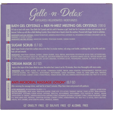 Gelle-N-Detox Kit - Lavender & Rosemary by Spa Redi