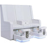 Gemini Bench Spa / Customizable from 2 to Unlimited Seats! By Whale Spa