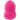 Gentle Exfoliating Oblong Sponge - Latex Free Hydrophilic Foam - Hot Pink / 2.5" x 1.6" / 36 Pack - Individually Wrapped