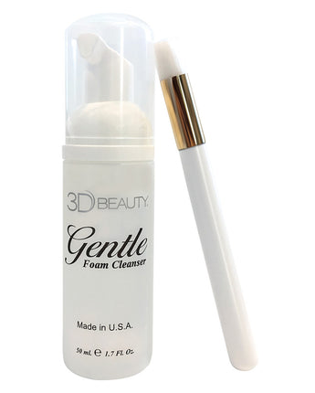 Gentle Foam Cleanser by 3D Beauty / 1.7 fl. oz. - 50 mL.