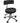 Giana Technician Stool with Rounded Back / Black by Meishida