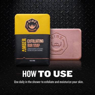 Gibs Amber Bar Soap / 7 oz.