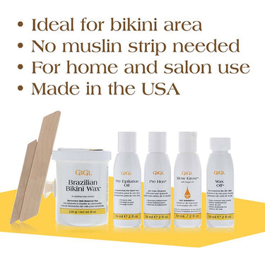 GiGi Brazilian Bikini Wax Microwave Kit