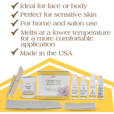GiGi Creme Wax Microwave Kit