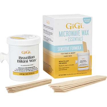 GiGi Sensitive Formula Microwave Wax + Essentials Kit