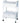 Gisela 2 Shelf + 2 Locking Drawer Beauty Trolley by Silver Spa