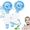 Glacial Bliss Calming Cryo Globes for Facials, Waxing and Other Treatments / 2 Blue Globes