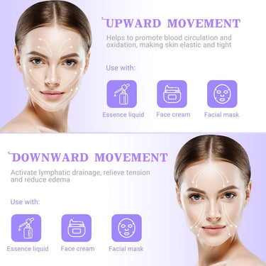 Glacial Bliss Calming Cryo Globes for Facials, Waxing and Other Treatments / 2 Purple Globes